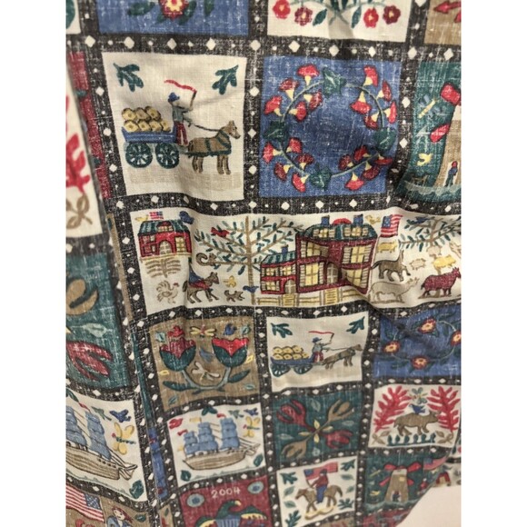 Reyn Spooner Men’s Americana Button Up Shirt XL 2004 Pilgrim Quilt  vintage - Picture 4 of 10